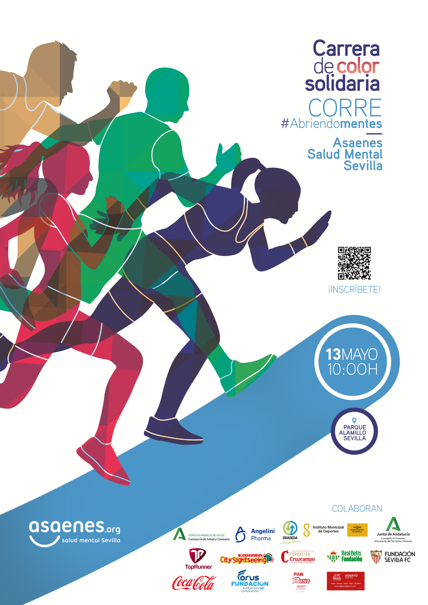 Asaenes abre el plazo de inscripciones para la Carrera de Color Solidaria “Corre #AbriendoMentes”