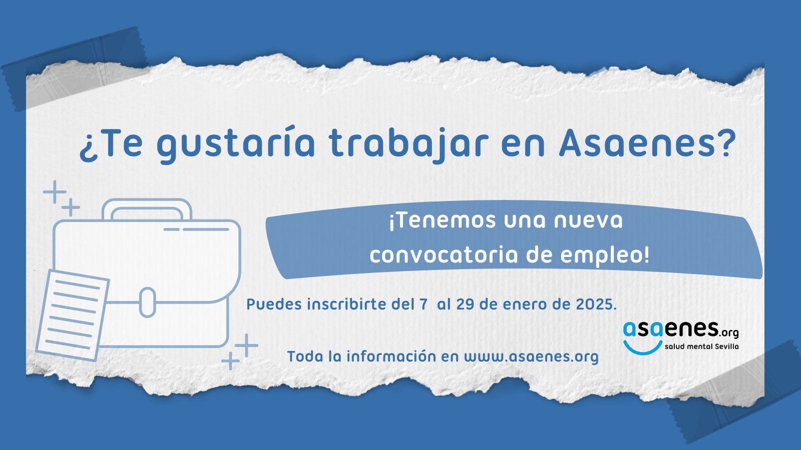 Convocatoria para Técnico/a de Programas en Lora del Río
