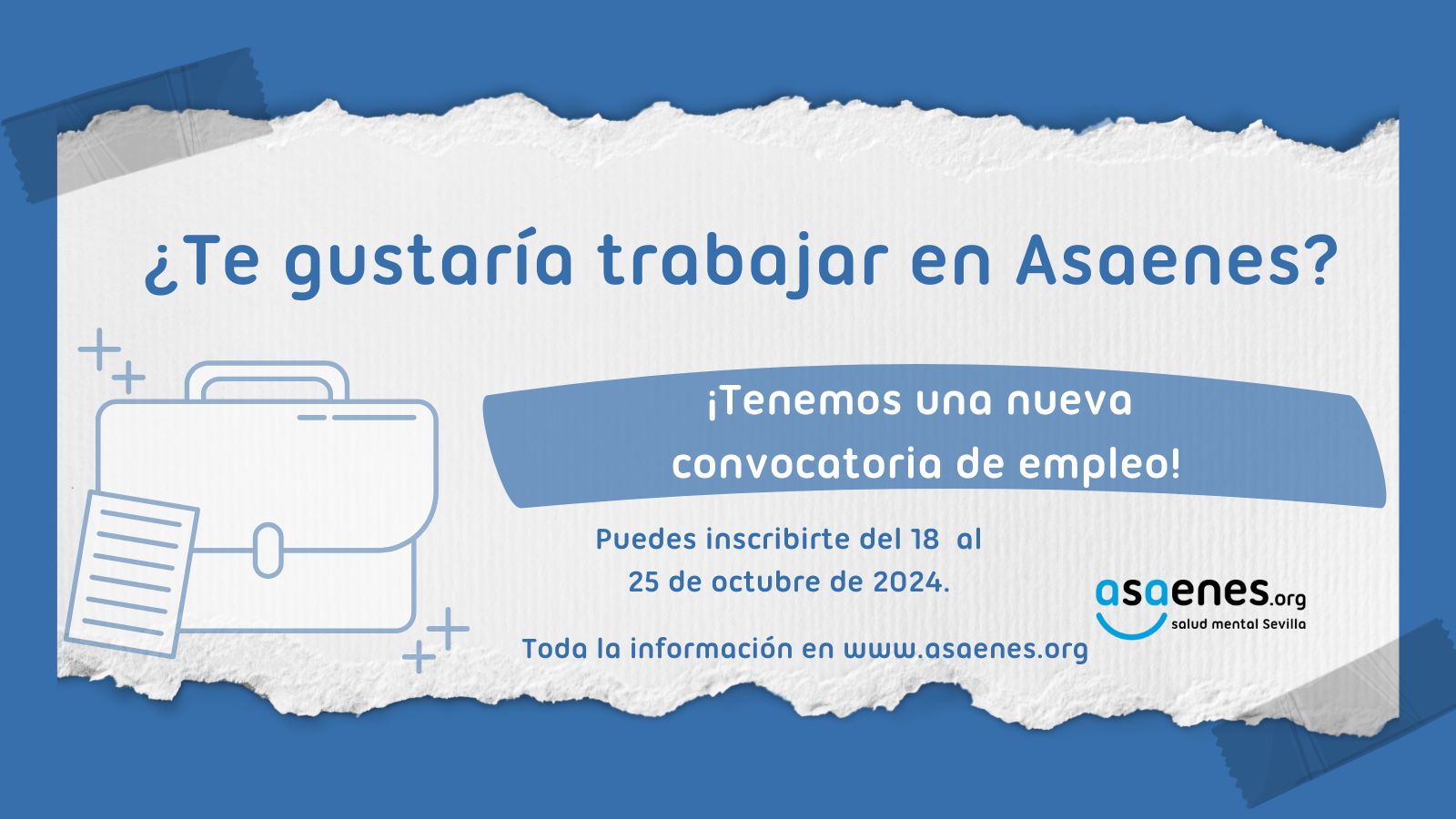 Convocatoria para Técnico/a Superior de Programas en la entidad