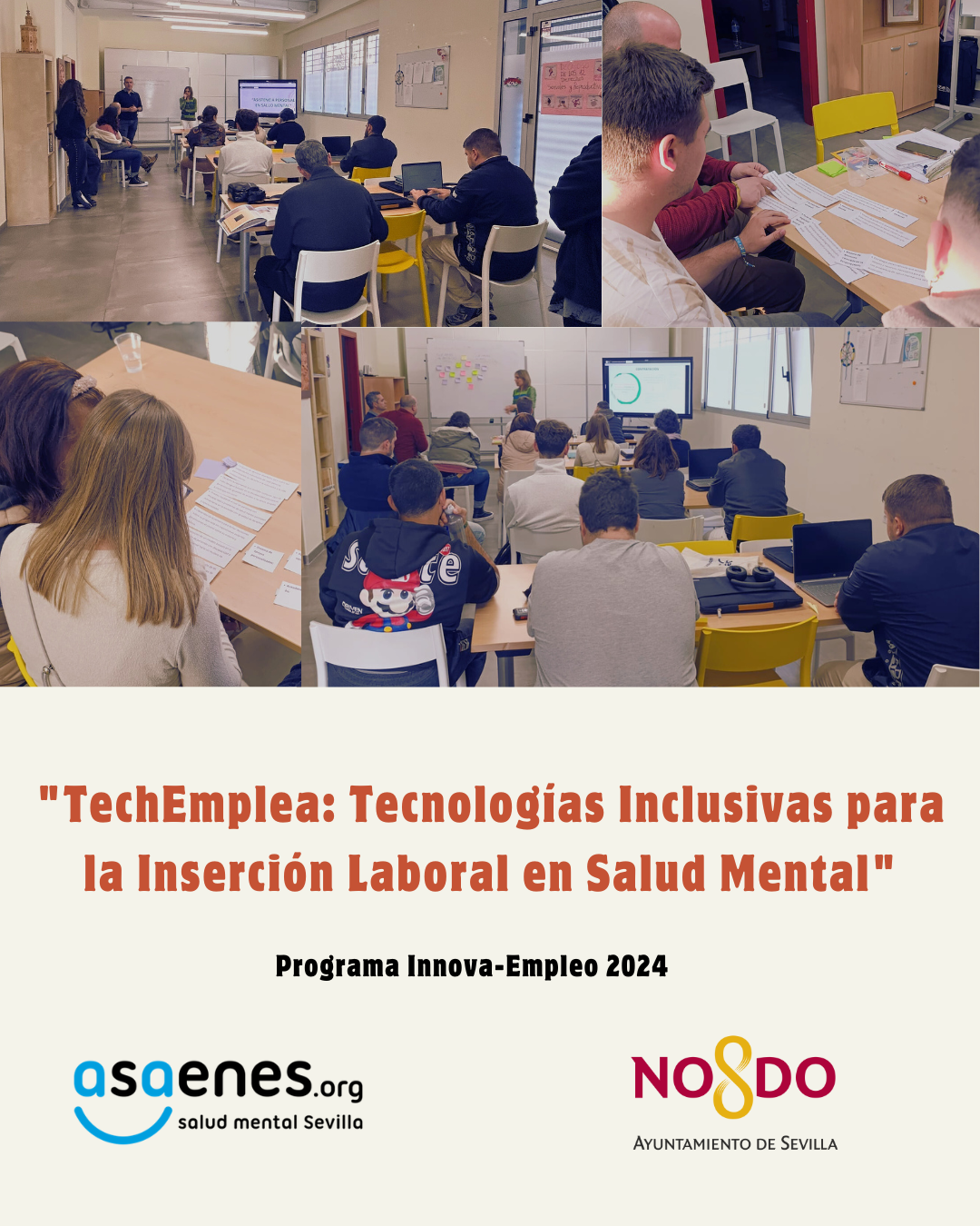 «TechEmplea: Tecnologías Inclusivas para la Inserción Laboral en Salud Mental»