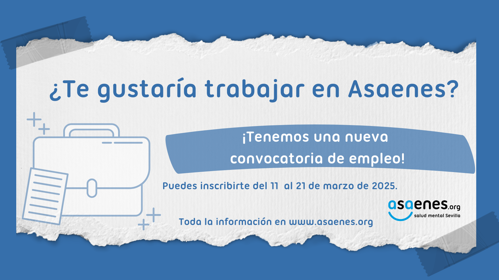 Convocatoria para Técnico/a de Programas en Sevilla